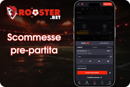 Rooster Bet Scommesse pre-partita